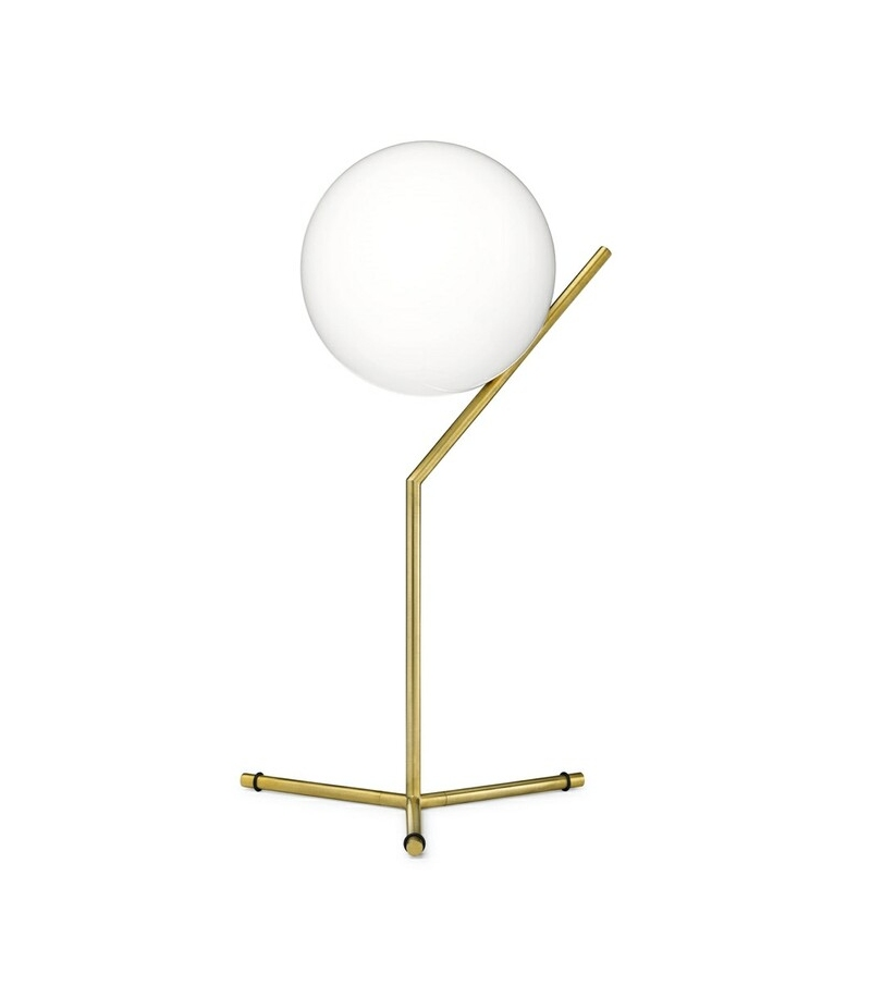 Ready for shipping - IC T1 High Table Lamp Flos - Brass