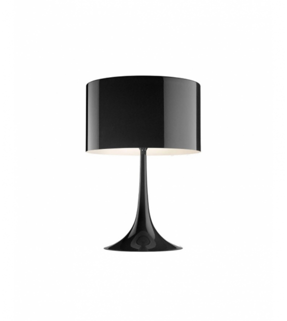 Prêt pour l'expédition - Spun Light T2 Lampe de Table Flos - Noir