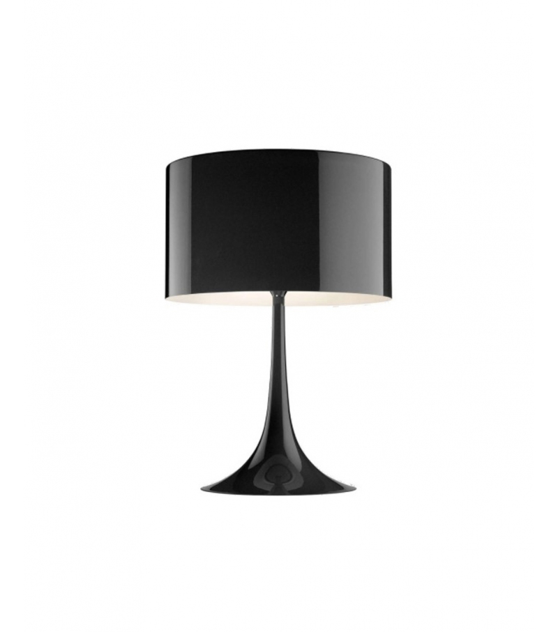 Ready for shipping - Spun Light T2 Table Lamp Flos - Black