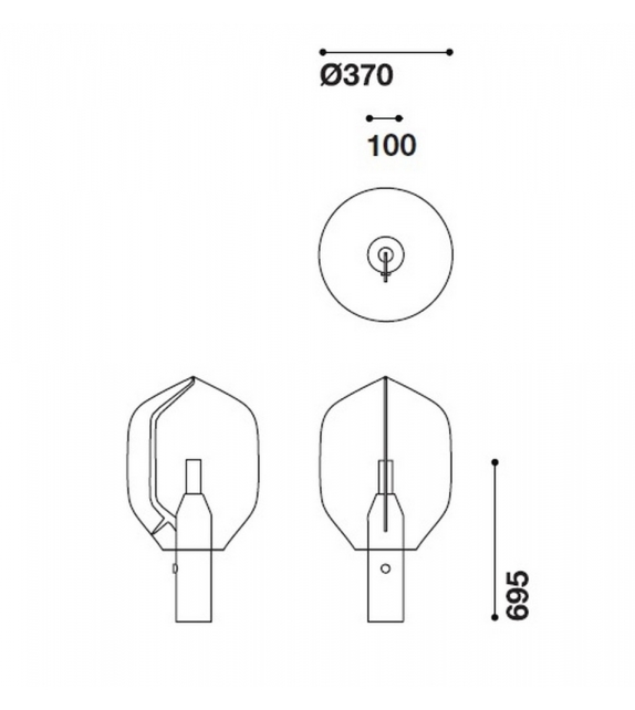 Lighthouse Established & Sons Lampada da Tavolo