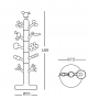 Paradise Tree Magis Me Too Coat Stand