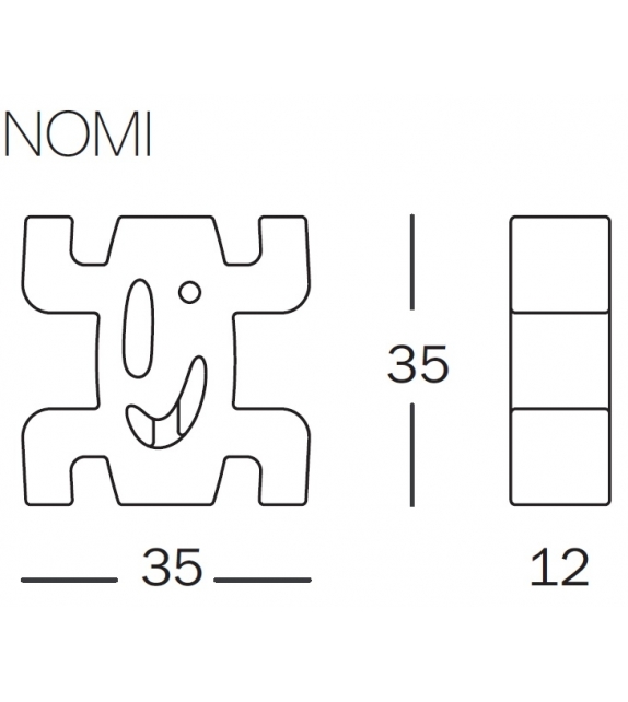 Ladrillos Magis Me Too Libreria Componibile