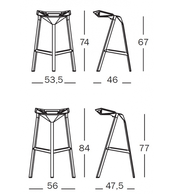 Stool One Magis Hocker