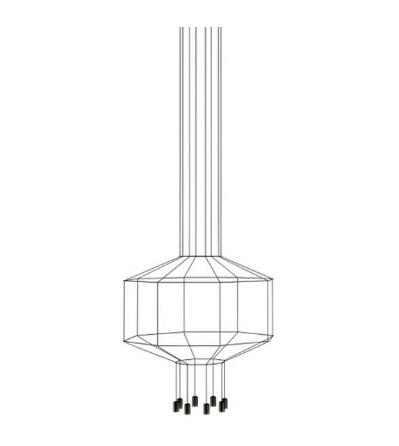 Wireflow 8 LED Vibia Hängeleuchte