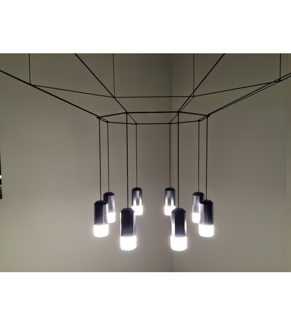 Wireflow 8 LED Vibia Hängeleuchte