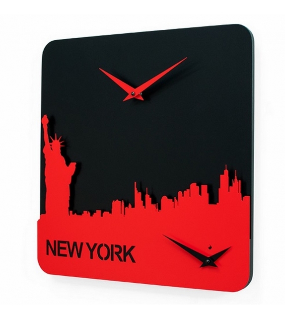 Time Travel New York Uhr Progetti