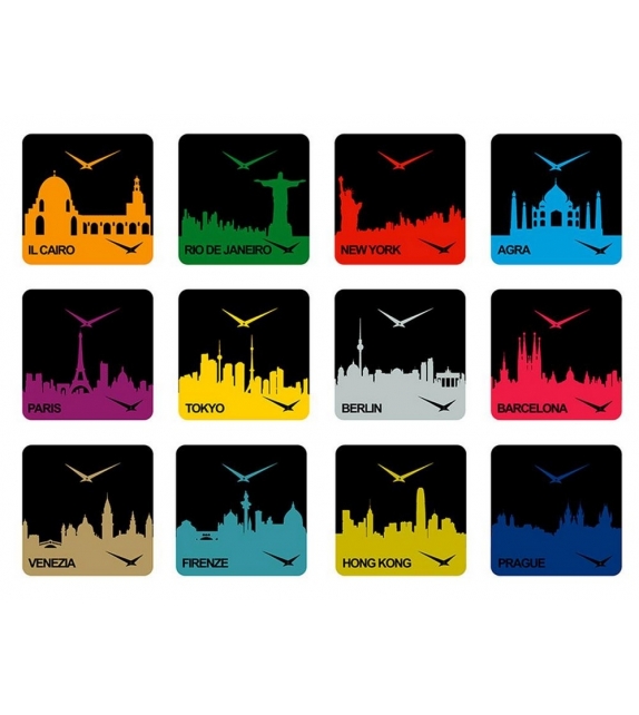 Time Travel New York Horloge Progetti