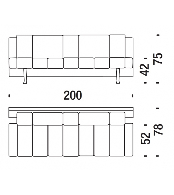 Waiting Divano Moroso