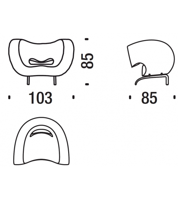 Victoria and Albert Poltrona Moroso