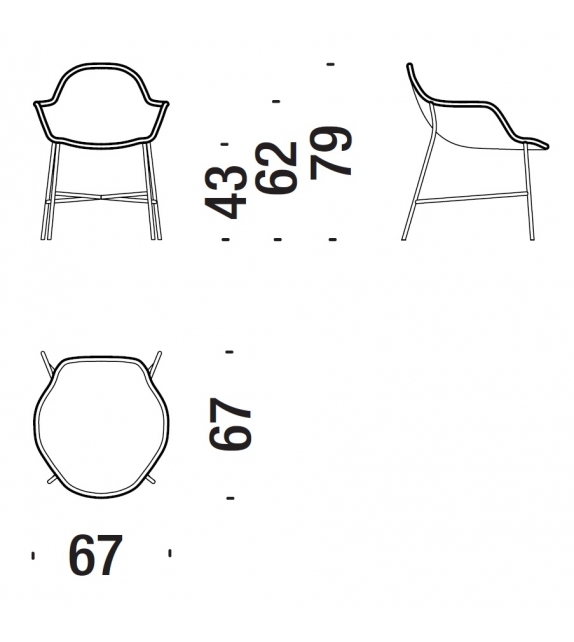 Tia Maria Sessel Klein Lounge Moroso