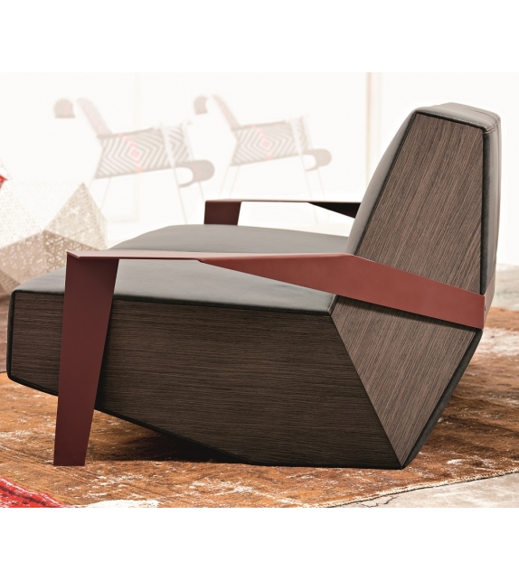 Silver Lake B Poltrona Bassa Moroso