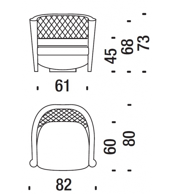 Rich Cushion Poltrona Capitoné Moroso