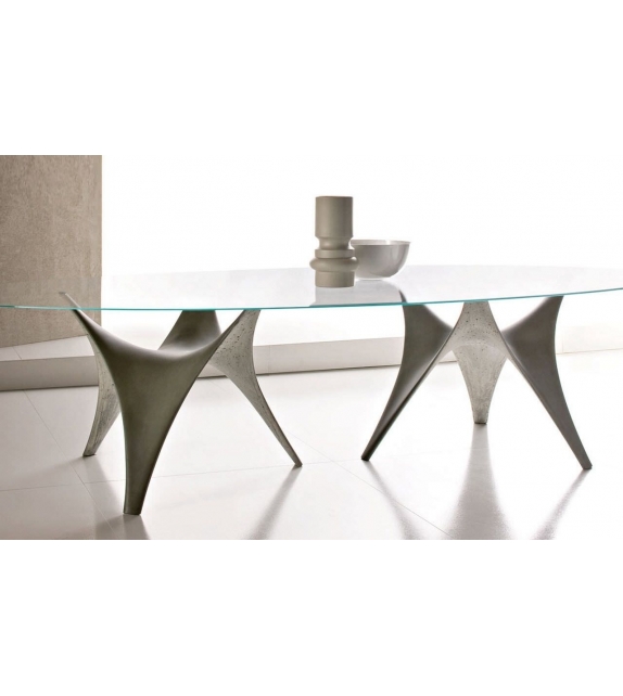 Arc Table Ovale Base Double Molteni&C