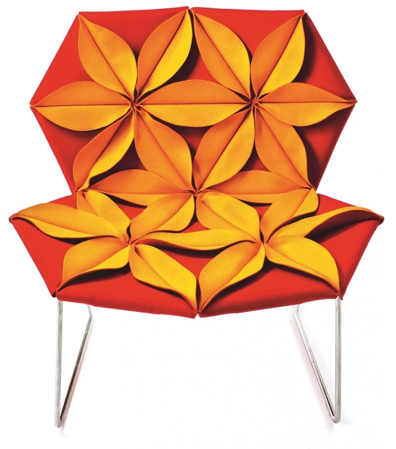 Antibodi Poltrona Multicolor con Petali Moroso