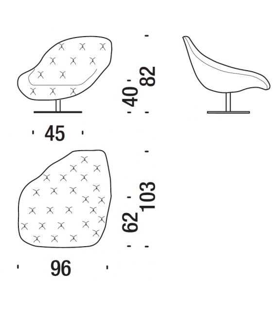 Bohemian Moroso Poltrona 061