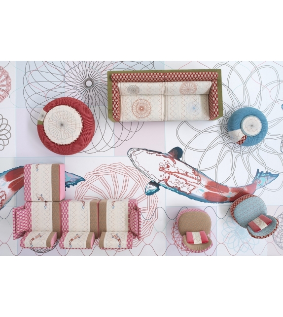 Karmakoma Divano 3 Posti Moroso