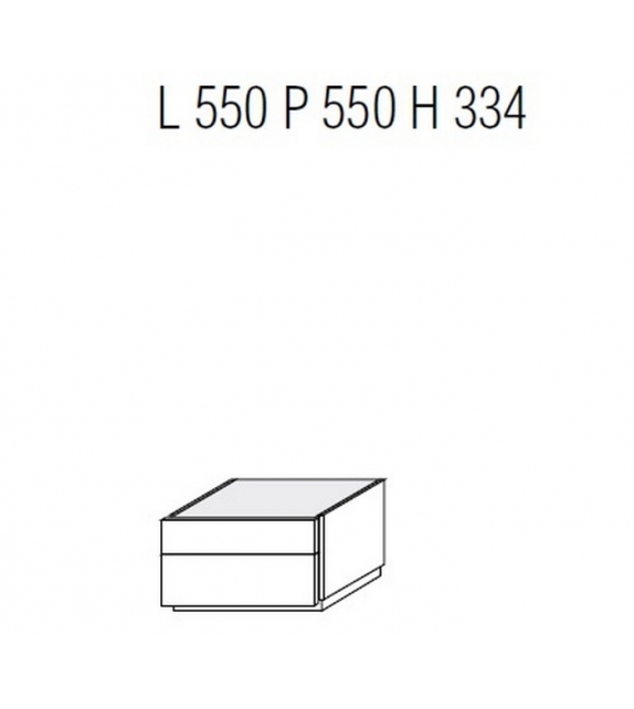 606 Comodino Molteni&C