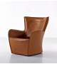 Mandrague Poltrona in Cuoio Molteni&C