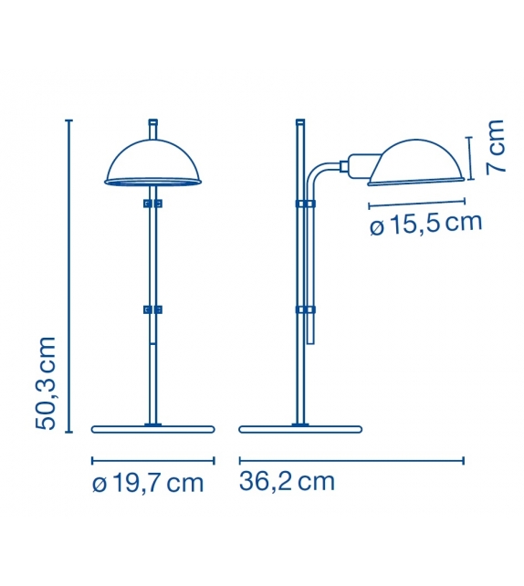 Funiculì S Marset Lampada da Tavolo