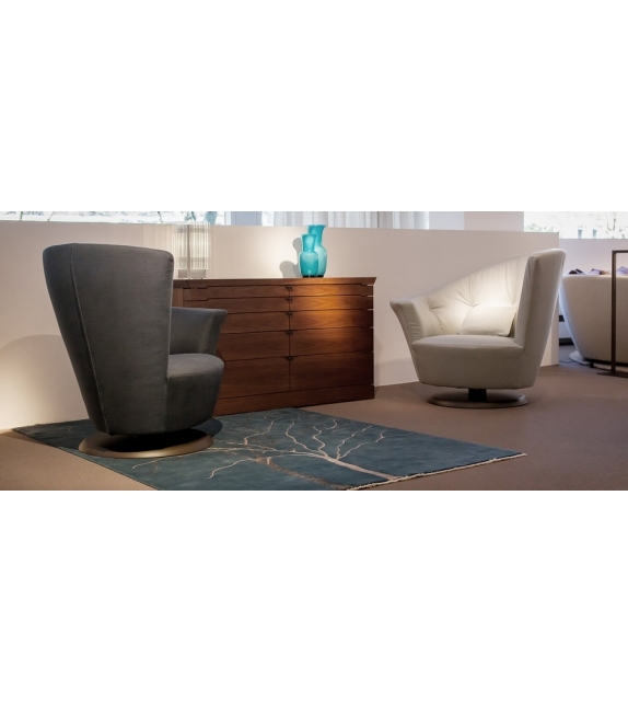 Arabella Swivel Armchair Giorgetti