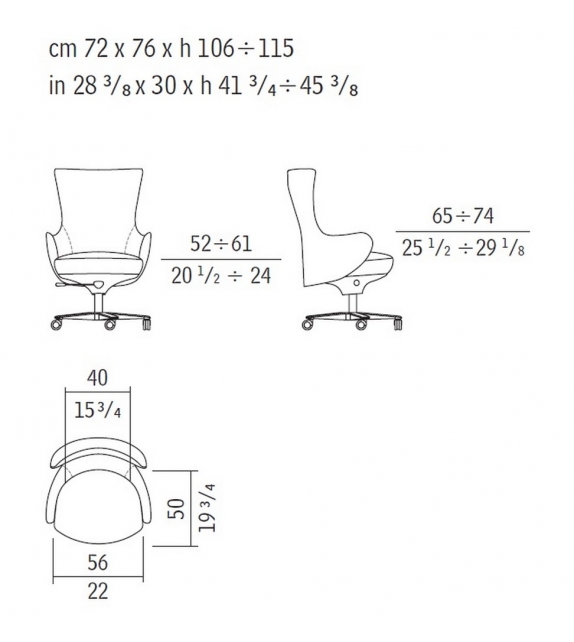 Genius Poltrona Giorgetti