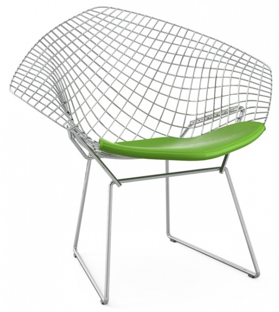 Bertoia Diamond Chair Sillón Con Cojín Knoll