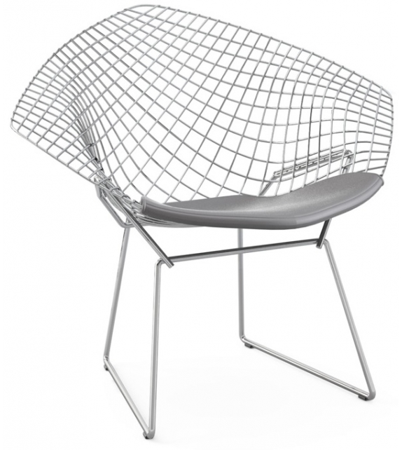 Bertoia Diamond Chair Poltroncina Con Cuscino Knoll