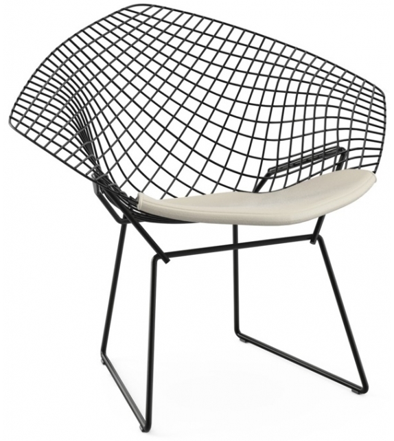 Bertoia Diamond Chair Sillón Con Cojín Knoll