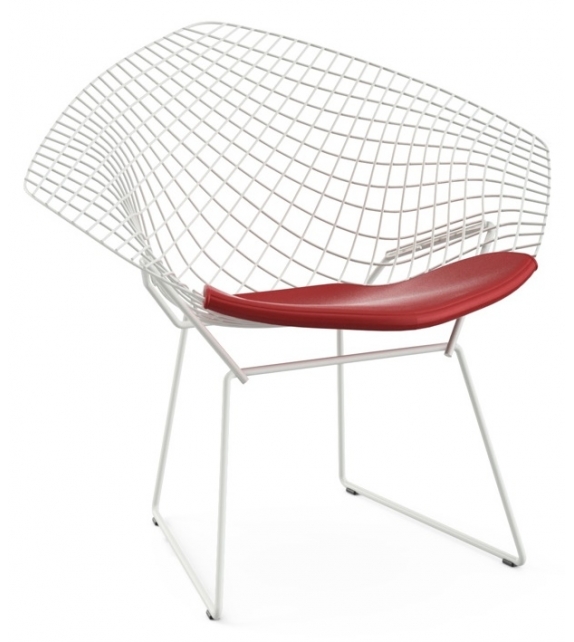 Bertoia Diamond Chair Fauteuil Avec Coussin Knoll