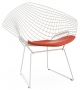 Bertoia Diamond Chair Sillón Con Cojín Knoll