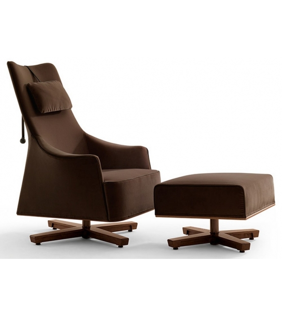 Mobius Pivotant Pouf Giorgetti