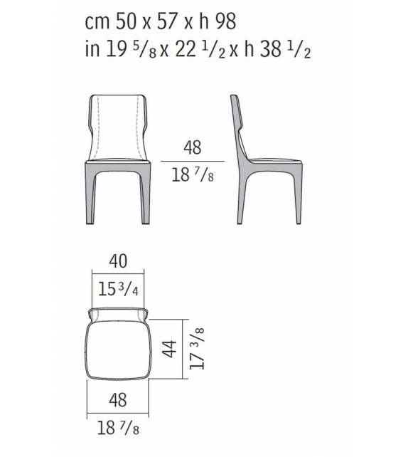 Tiche Chaise Giorgetti