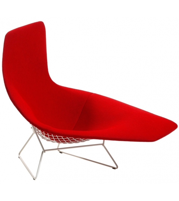 Bertoia Asymmetric Armchair Fully Upholstered Knoll