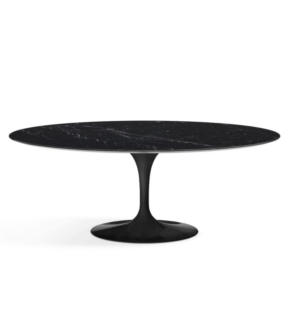 Saarinen Oval Table Marble Knoll