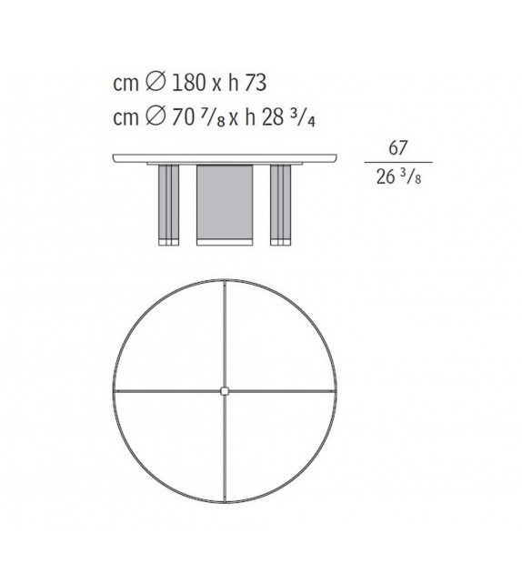 Gordon Table Ronde Giorgetti