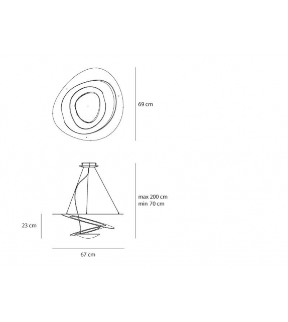 Pirce Mini Artemide Pendant Lamp