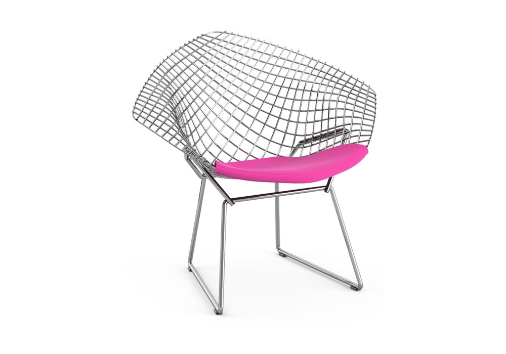 Bertoia Child S Diamond Chair With Cushion Knoll Milia Shop