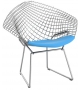 Bertoia Child's Diamond Chair With Cushion Knoll
