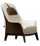 Normal Bicolor Wing Chair Giorgetti