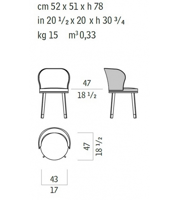 Ode Silla Giratoria Giorgetti