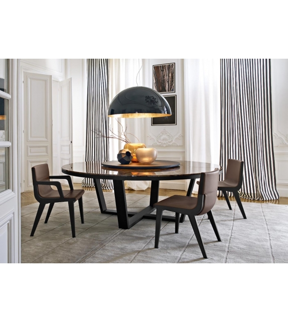 Xilos Maxalto Table avec Plateau en Marbre