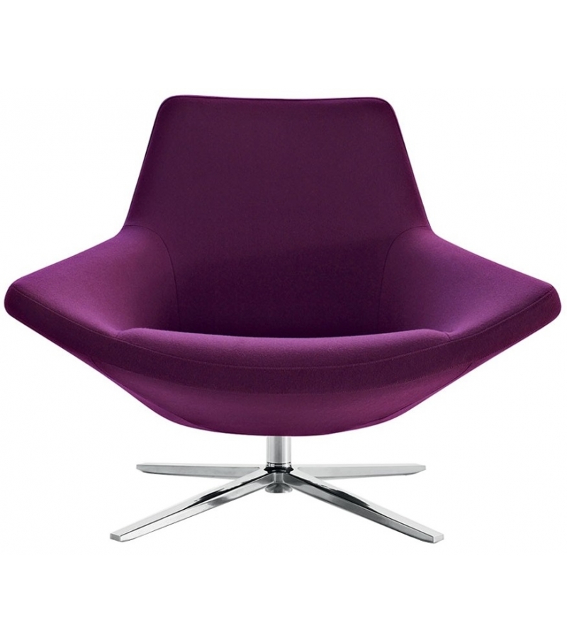 Metropolitan '14 Armchair With Low Backrest B&B Italia