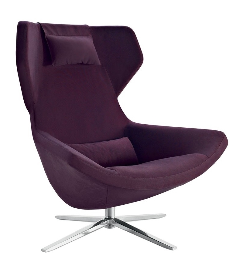 Metropolitan '14 Armchair With High Backrest B&B Italia