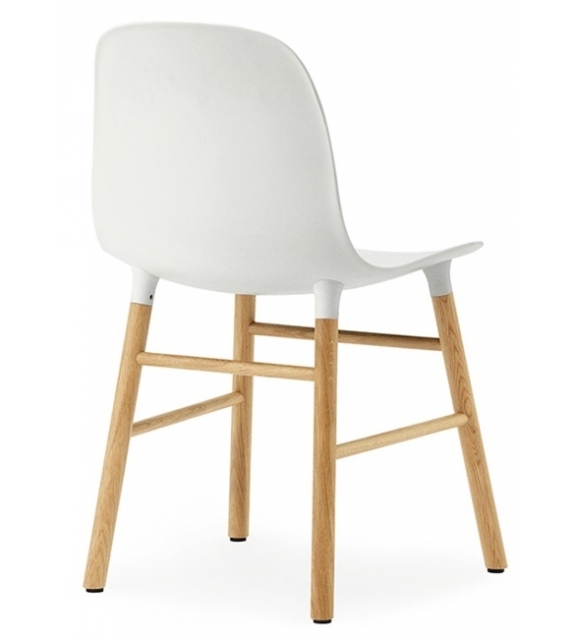 Form Normann Copenhagen Sedia con Gambe In Legno