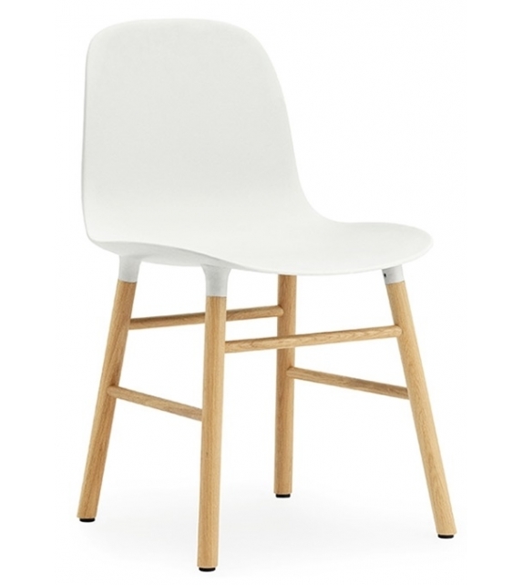 Form Normann Copenhagen Sedia con Gambe In Legno