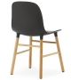 Form Normann Copenhagen Sedia con Gambe In Legno