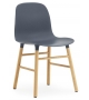Form Normann Copenhagen Sedia con Gambe In Legno