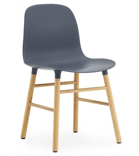 Form Normann Copenhagen Sedia con Gambe In Legno