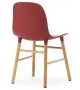 Form Normann Copenhagen Sedia con Gambe In Legno