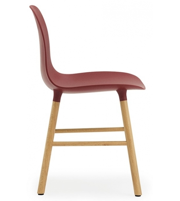 Form Normann Copenhagen Sedia con Gambe In Legno